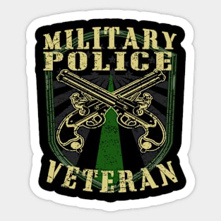 Military Police Corps Veteran Army Sticker